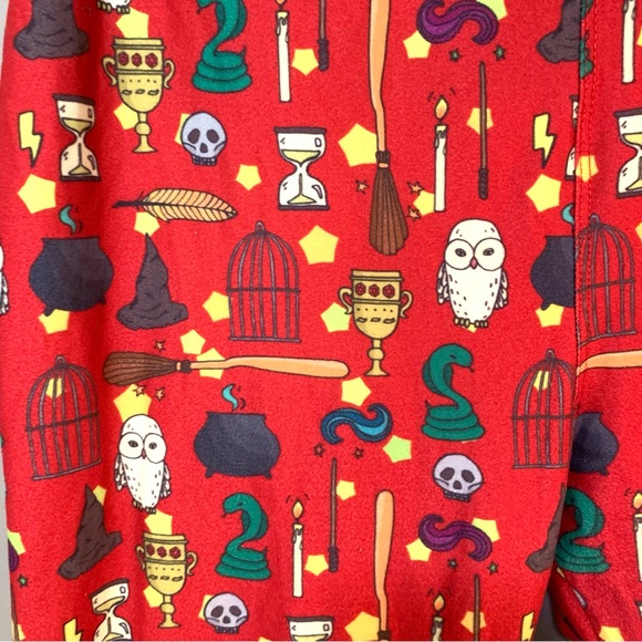 Harry Potter Magic Leggings - Red Gryffindor - Picture 3 of 6